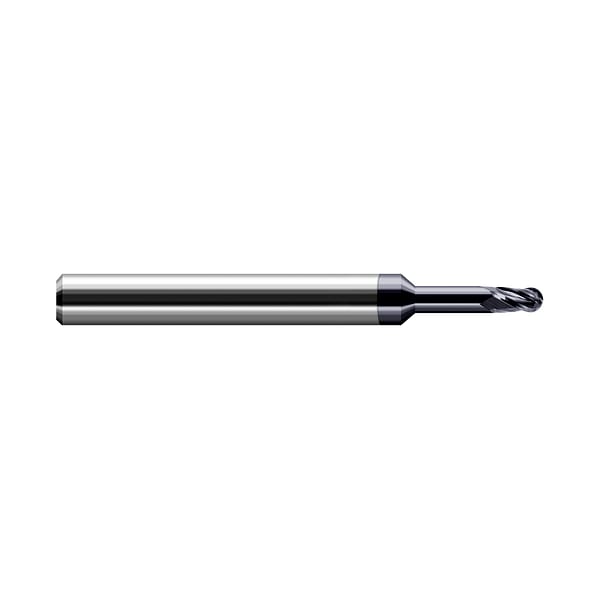 End Mill for Exotic Alloys - Ball